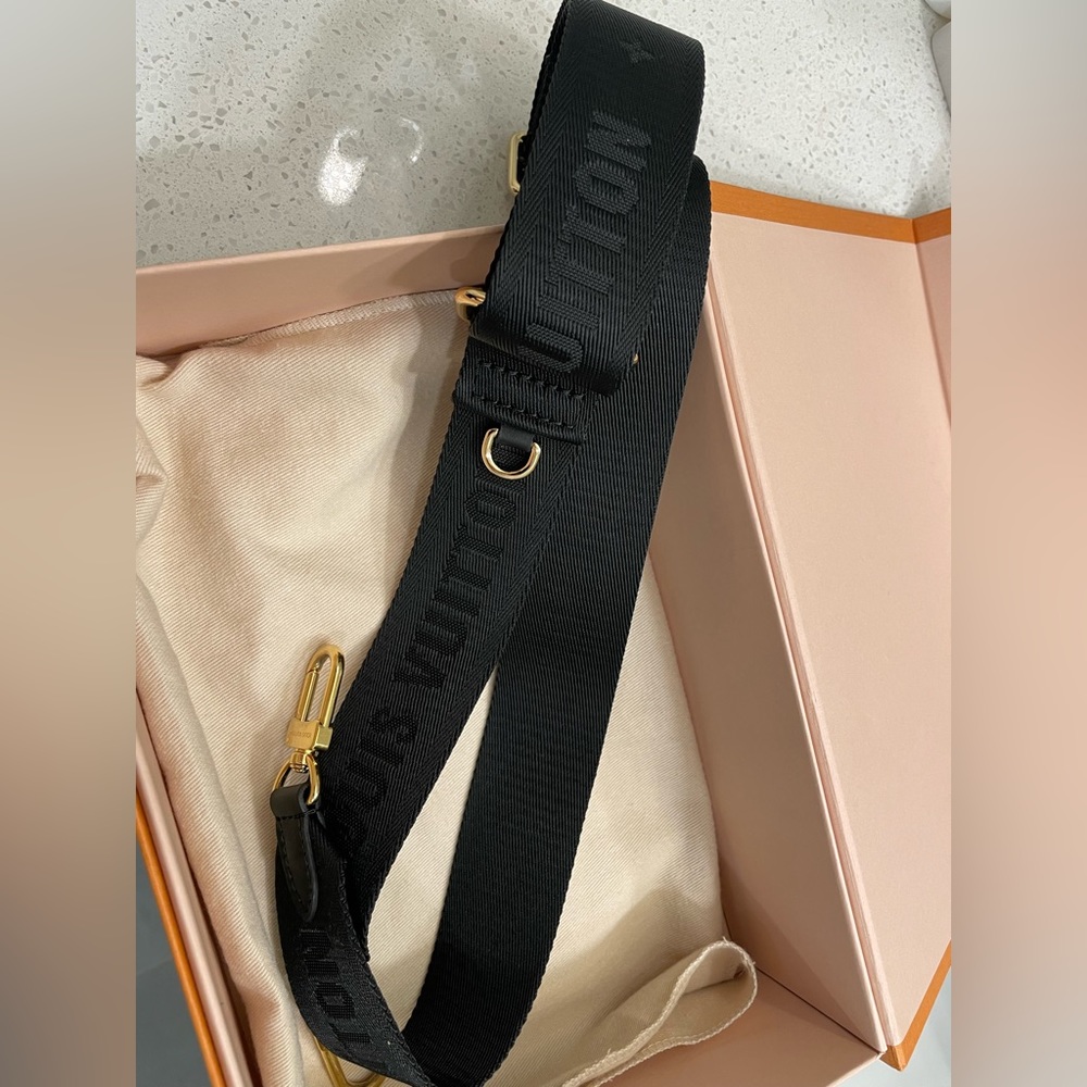 RARE Louis Vuitton Jacquard Bandouliere Shoulder Strap.No longer available at LV